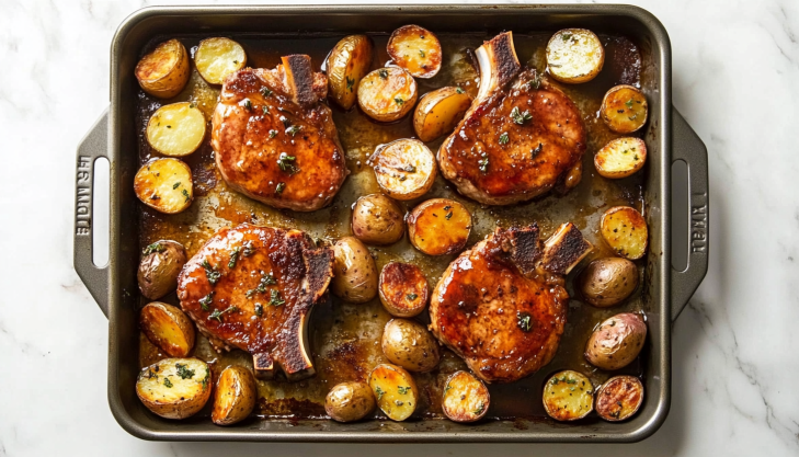 Oven-Baked Pork Chops