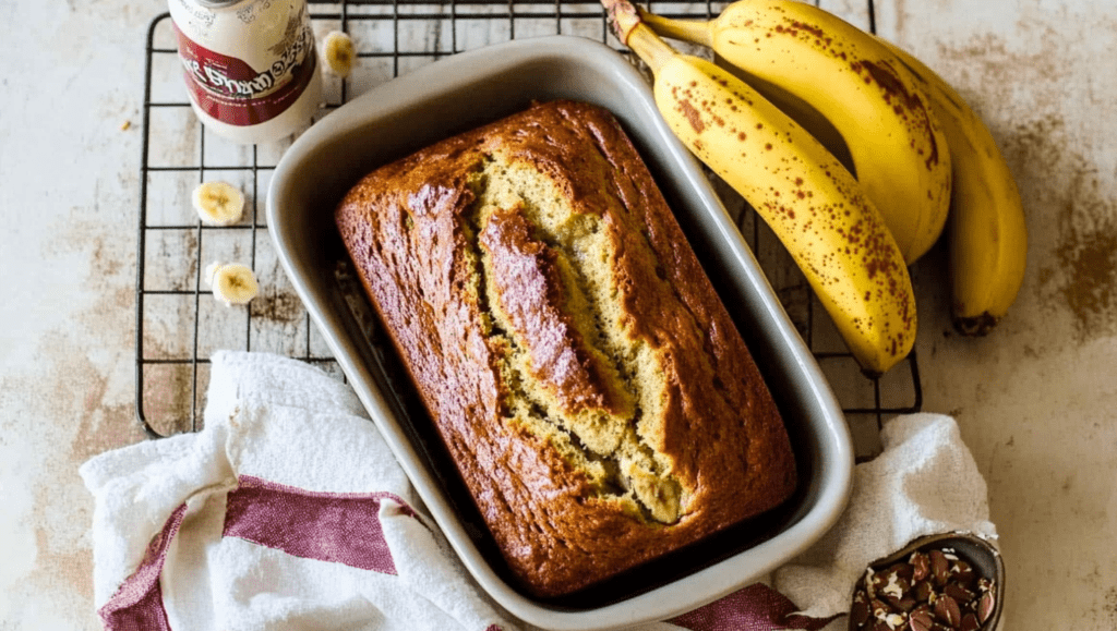 Overripe bananas with brown spots ready for baking banana bread